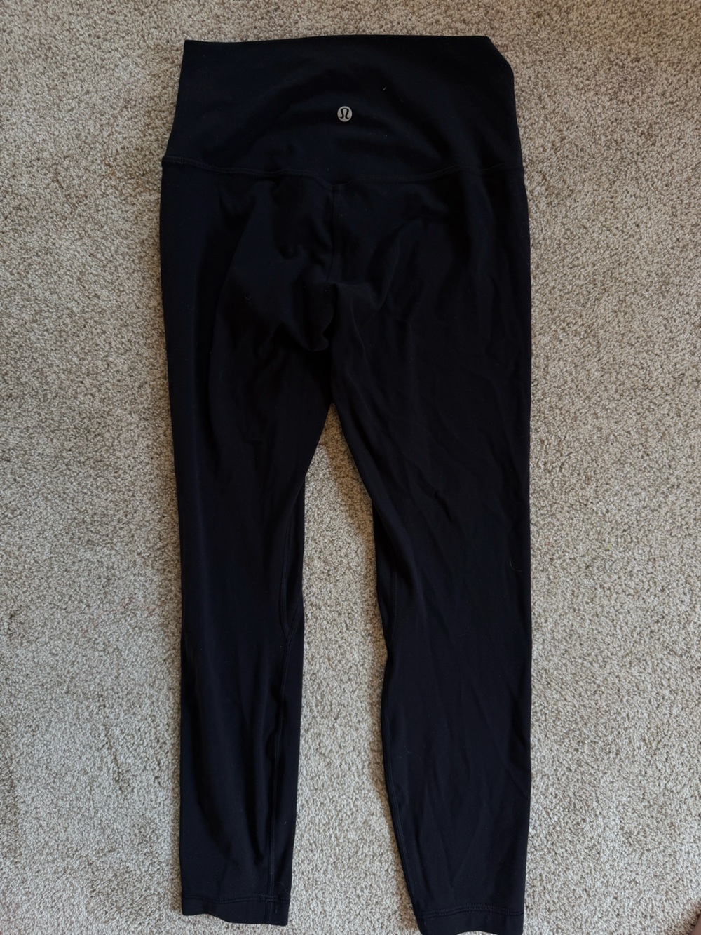 lululemon athletica Black High-Rise Leggings 25 inch crop